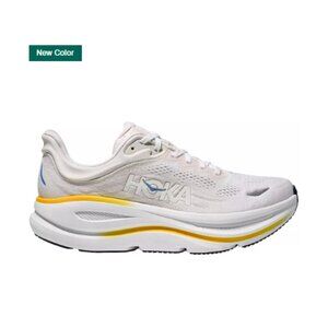 Shoes Bondi 9 Men's by Hoka/Color: White/Yellow